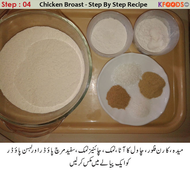 spicy chicken broast recipe in urdu