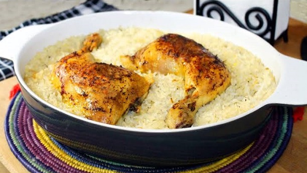 Turkish Style Chicken with Rice