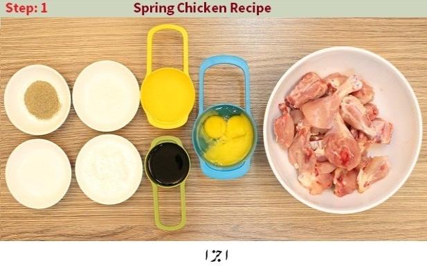 fried spring chicken recipe