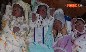 6 بچے دنیا میں آنے سے پہلے ہی مرگئے ۔۔ 12 سال بعد خاتون کے ہاں ایک ساتھ 4 بچوں کی پیدائش