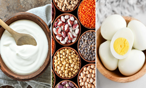 انڈے، دالیں اور۔۔۔ جانیں گھر میں موجود کونسی 6 غذاؤں سے آپ با آسانی پروٹین کی بڑی مقدار حاصل کر سکتے ہیں