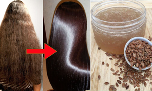بالوں کو بڑھانے کے لئے دو چمچ السی کے بیجوں سے جیل بنائیں اور بالوں کی خوبصورتی بڑھائیں
