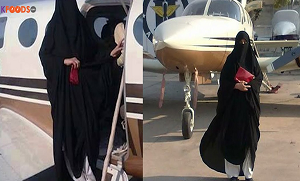 حجاب بھی کیا اور جہاز بھی اڑایا ۔۔ برقع پہن کر جہاز اڑانے والی خاتون پائلٹ جو غریبوں کی مدد بھی کرت ہیں، دیکھیے