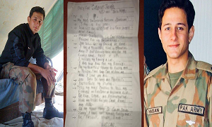 صبر کرنا ،خوش رہنا اور امی ابو کا خیال رکھان ۔۔ شہادت سے 15 گھنٹے پہلے بہن کو خط لکھنے والے پاکستانی فوجی کا خط کیوں وائرل ہے؟