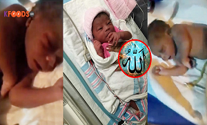پیدا ہونے والا بچہ رونے کے بجائے اللہ کا نام پکارنے لگا ۔۔ بچے کے اہلخانہ نے ویڈیو شئیر کر کے دعویٰ کر دیا