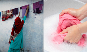 کپڑے دھونے کے لیے سرف کتنا استعمال کرتے ہیں ؟ جانیں کپڑے دھونے سے متعلق 4 ایسی چیزیں جو اکثر لوگ نہیں جانتے