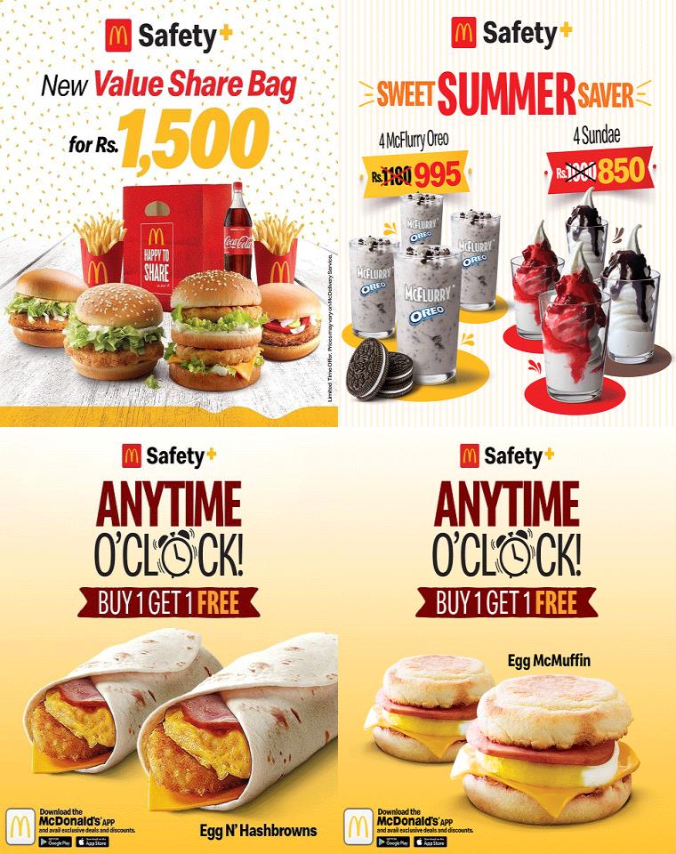 McDonald's Karachi Menu with Prices & Latest Ramadan Deals (April, 2024)