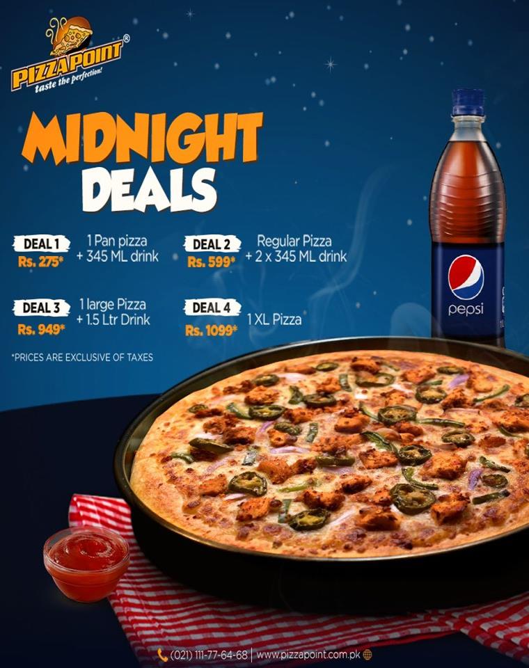 Pizza Point Restaurant Karachi - Menu & Deals | Kfoods