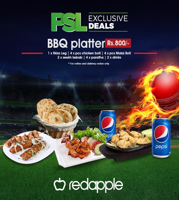 Red Apple Iftar And Sehri Deals 2019