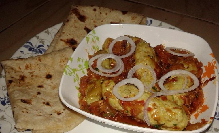reshmi kabab karahi recipe