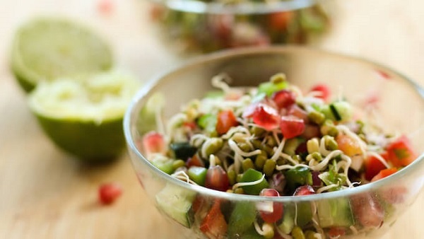 Moong dal Makes Salad Extra Nutritious!
