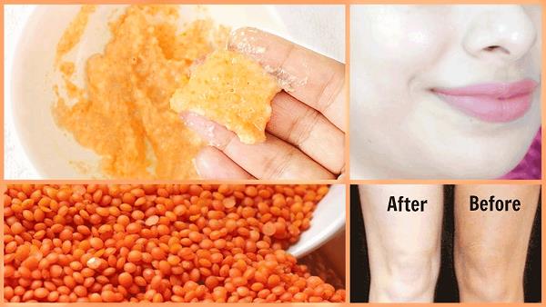 Masoor Daal Facial Karne Ka Tarika