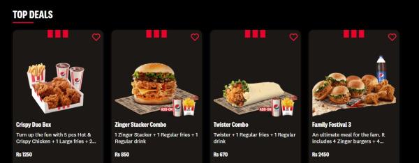 Kfc Does Not Need Aggressive Which Took The Streets Of Karachi By Storm Stan Midnight Ramadan Deals 2017 Menu