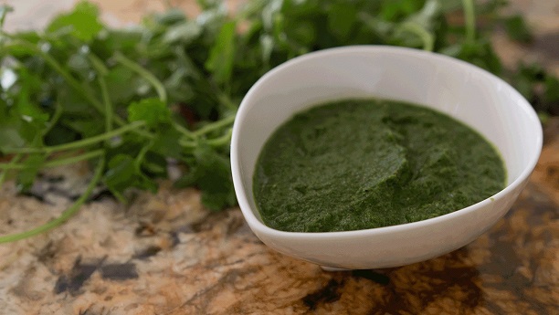 Hara Masala Smoked Chutney Recipe