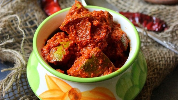 SPICY MANGO PICKLE Recipe