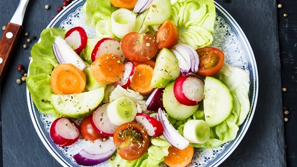 Summer Salad By Chef Fauzia Recipe By Chef Fauzia | Salad Recipes in ...