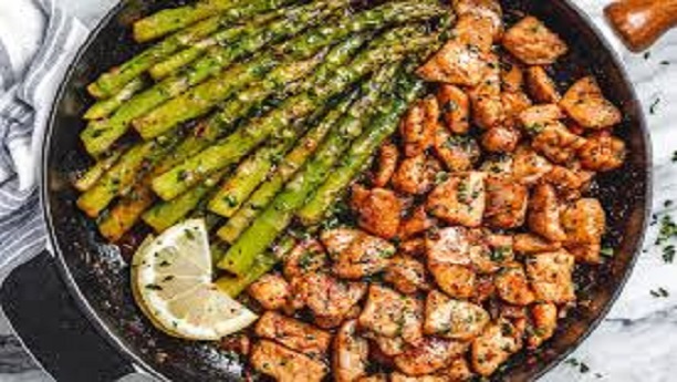 Asparagus Chicken Recipe | Chicken Recipes in English