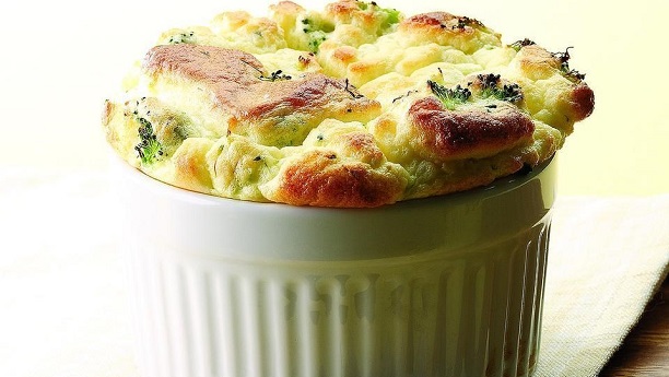 Broccoli-Cheese Soufflé