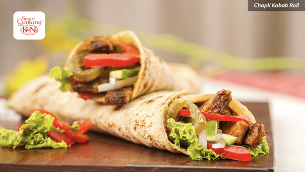 Chapli Kabab Roll