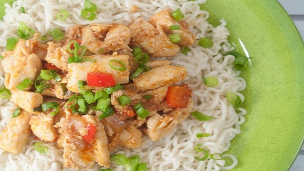 Chinese Chicken Spicy Rice 