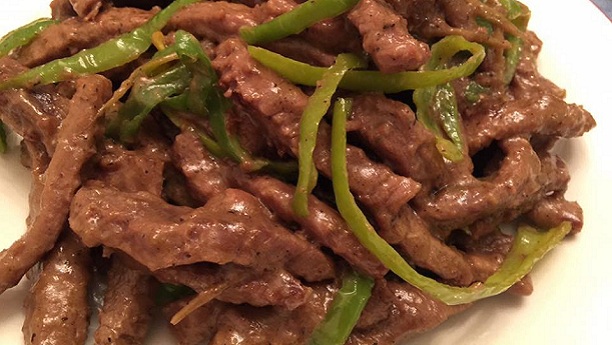 Chinese Dry Beef And Chillies Recipe Chinese Recipes In English