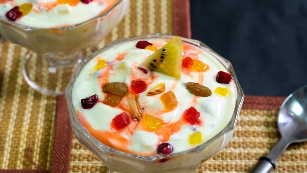 Cream and Fruit Dessert