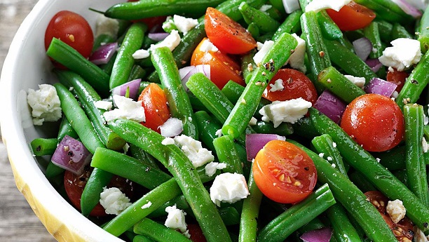 Dilly Green Bean and Tomato Salad