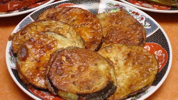 FRIED EGGPLANTS by Chef Kanza