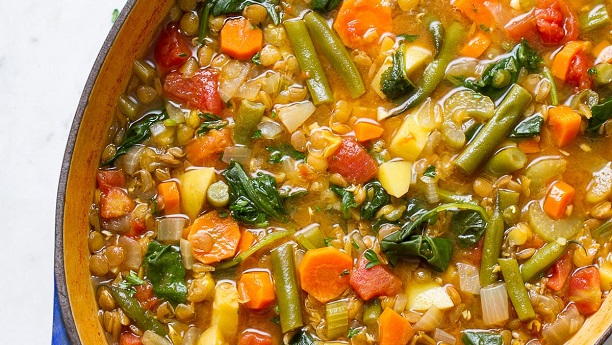 Hearty Lentil Vegetable Soup