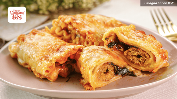 Lasagna Kabab Roll
