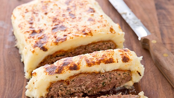 Meat Loaf with Potato Crust