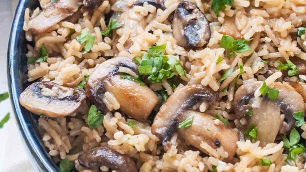 Mushroom rice