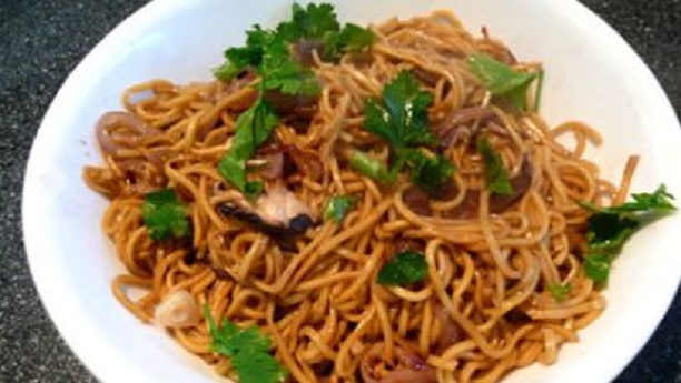 Oriental Noodles And Vegetable