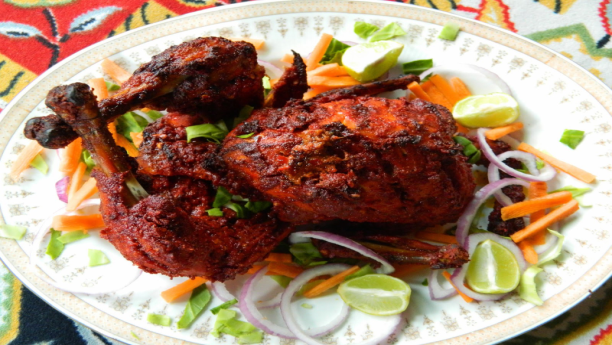 werper Hoogland pantoffel Oven Roasted Tandoori Chicken Recipe By Saadat Siddiqui | Chicken Recipes in  English