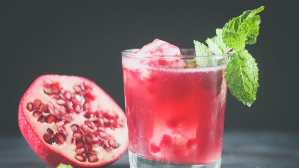Pink Pomegranate Cocktail
