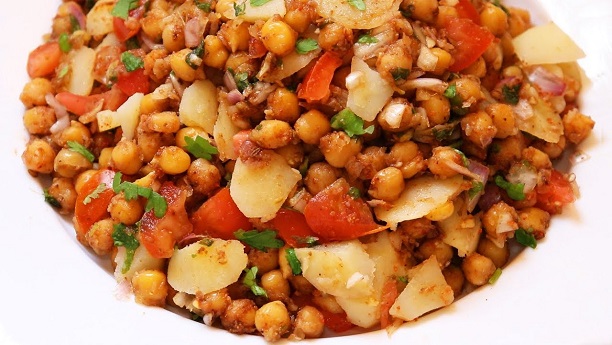 Spicy Chana Chat