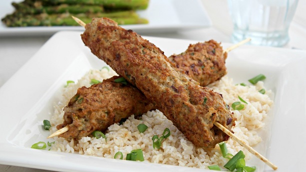 Spicy Kabab Rice