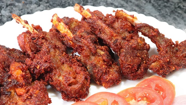 Spicy Mutton Fried Chops