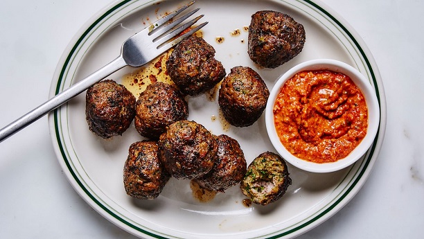 Spicy Turkish Lamb Meat Balls 