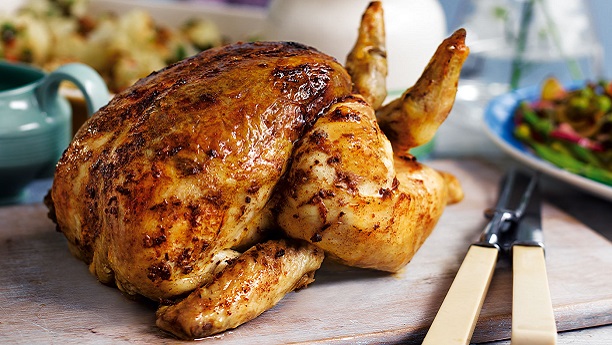 Steam Roast Chicken Recipe | Chicken Recipes in English