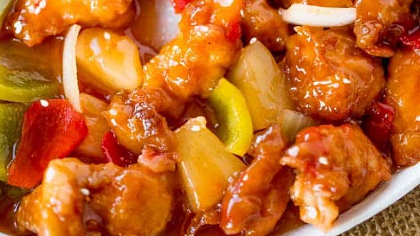 Sweet and Sour Chicken by Chef Fahmida Didar