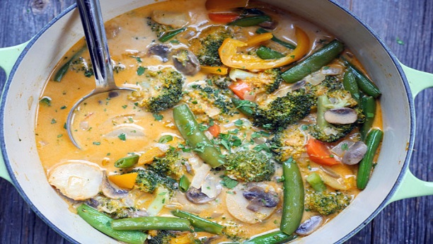 Thai vegetable curry