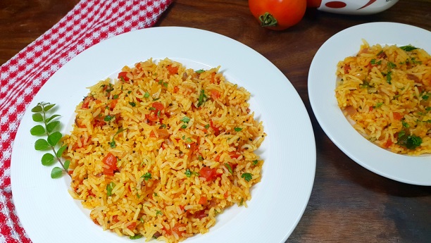 Tomato Rice (Tamatar chawal)
