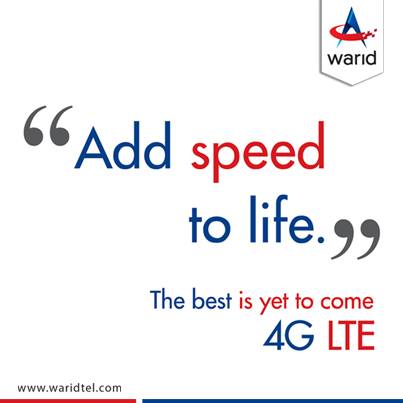 Warid Announced 4G LTE Network Launch
