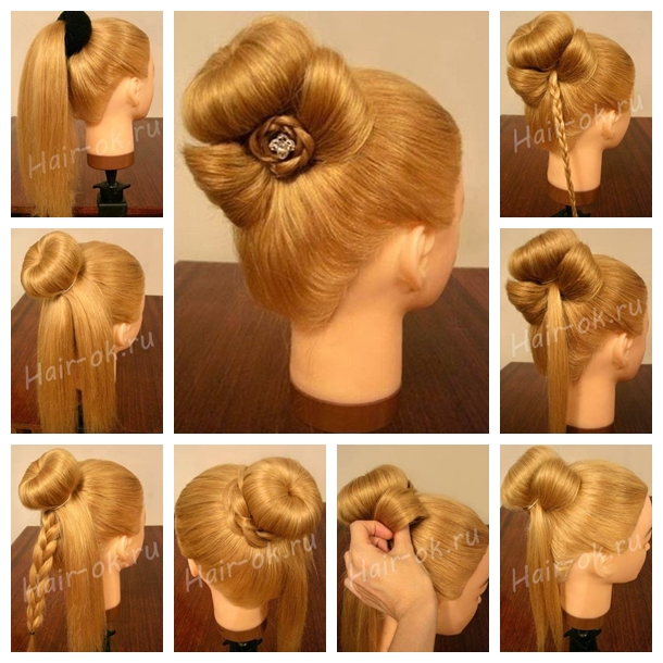 Bow hairstyle Valentines day hairstyles for short to long hair  Chez  Rama